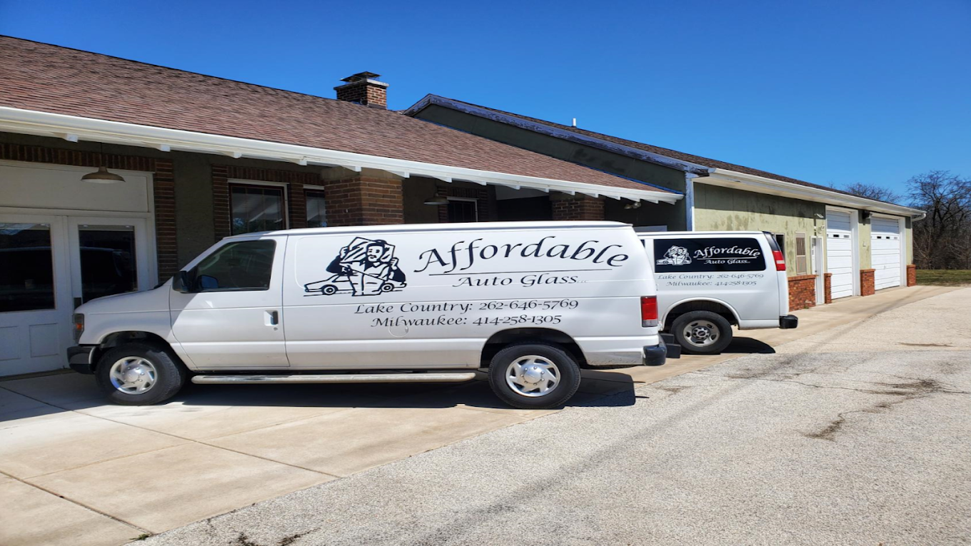 Affordable Auto Glass Mobile Car Affordable Auto Glass mobile service vehicle ready for windshield repair or replacement