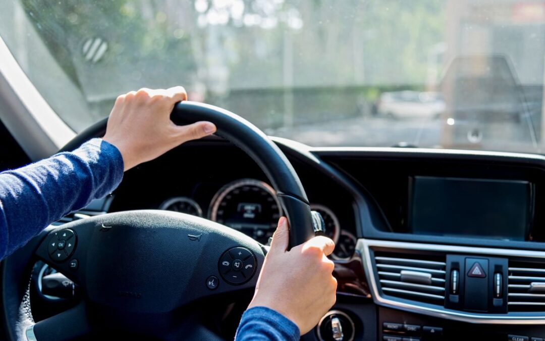 Driver hears a whistling sound while driving caused by windshield damage or seal issues.