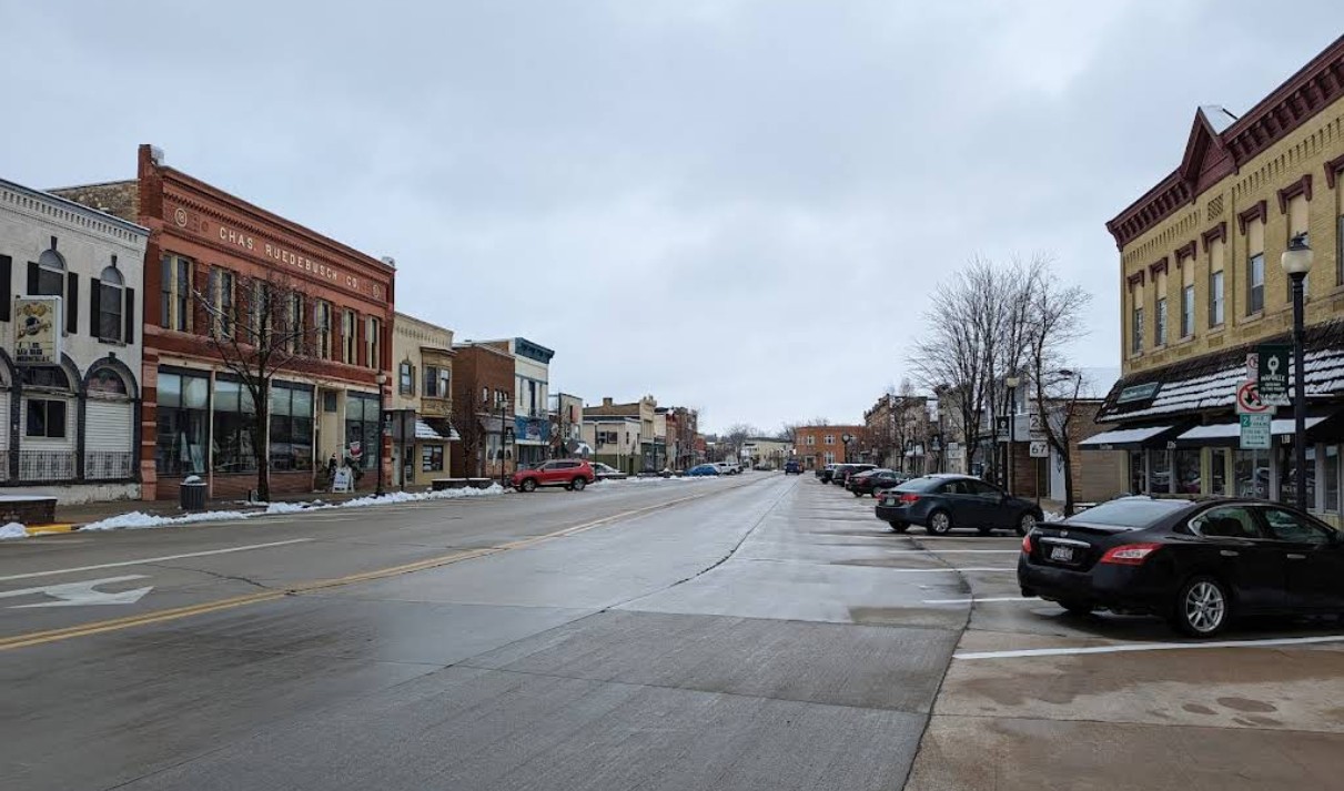 downtown mayville wisconsin by Michael Rodger