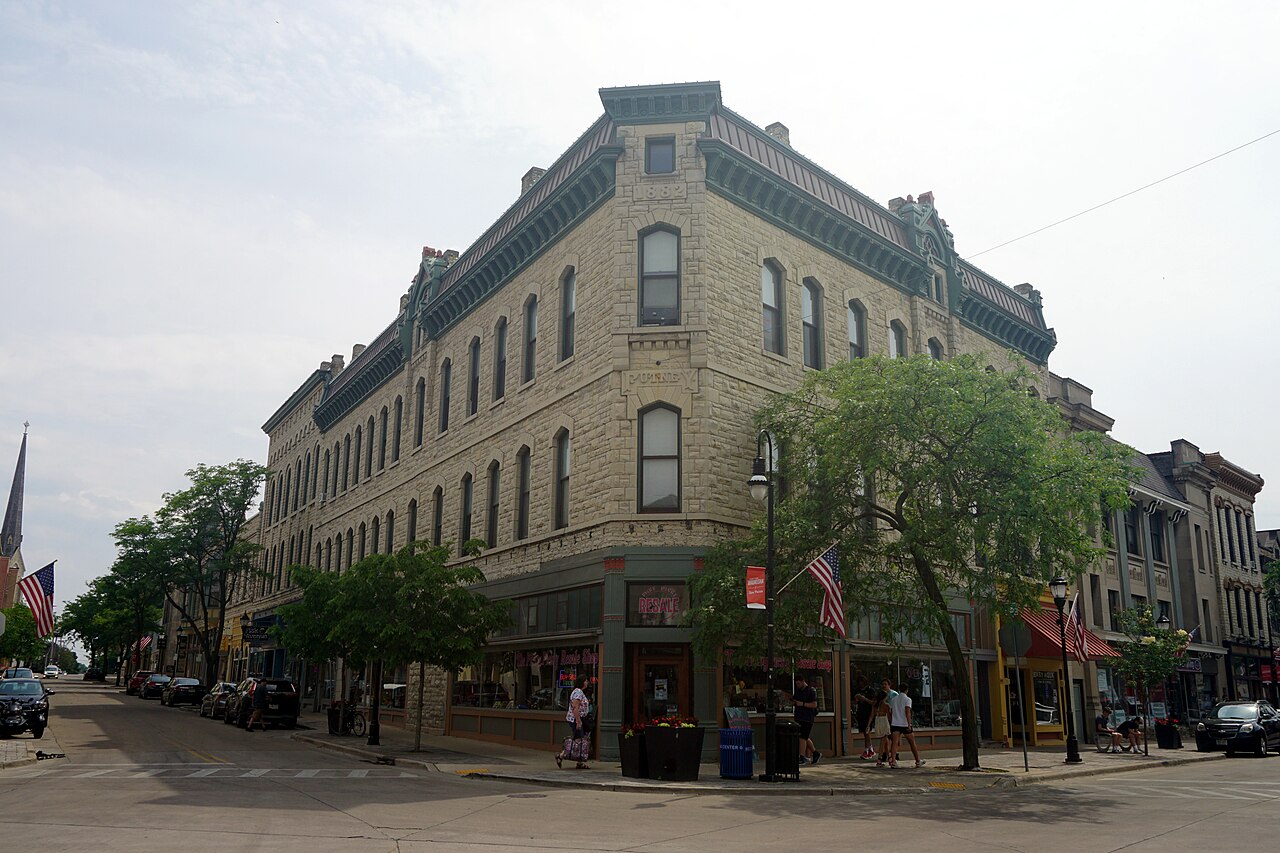 Waukesha downtown - an area served by Affordable Auto Glass for windshield repair and replacement