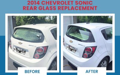 2014 Chevrolet Sonic Rear Glass Replacement Before and After: See the Transformation